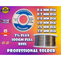 60/40 tin lead solder 100gm on reel