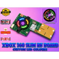 XBOX 360 S Replacement RF Board with Custom LED Colour Options XBOX 360 S Replacement RF Board with Custom LED Colour Options